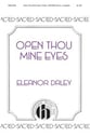 Open Thou Mine Eyes SSATBB choral sheet music cover